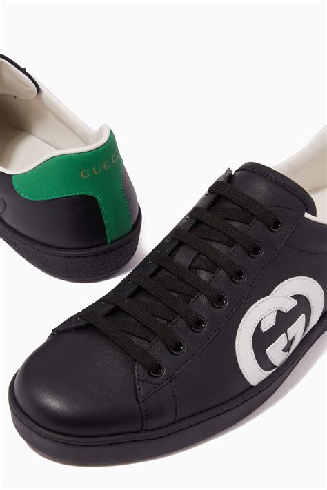 gucci ace leather sneakers price|gucci ace sneakers interlocking g.